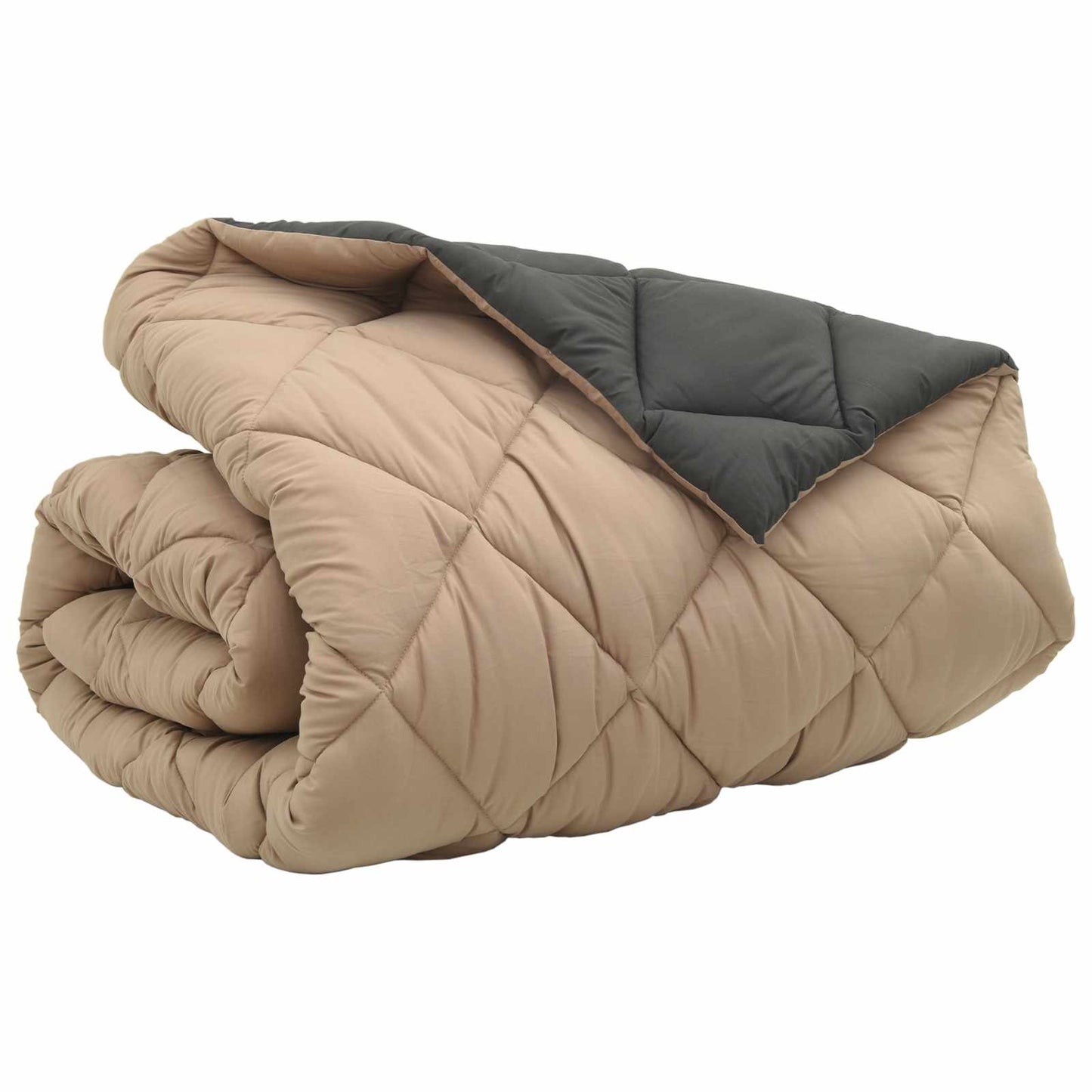 Vinter Dynen Antrasitt og Taupe 200 x 240 cm Mikrofiber