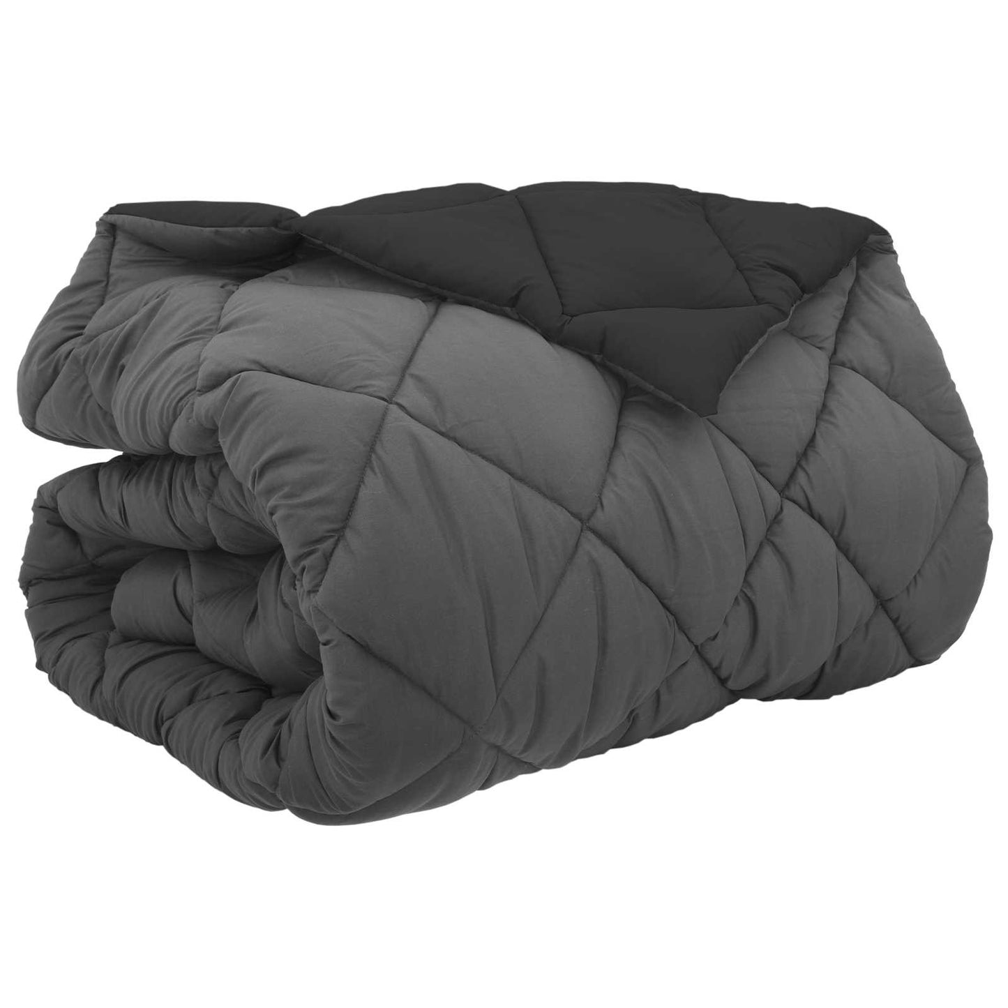Vinter Dynen Svart og Anthracite 220 x 240 cm Mikrofiber