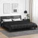 Sommerdyne Svart 200 x 240 cm Sateng og mikrofiber