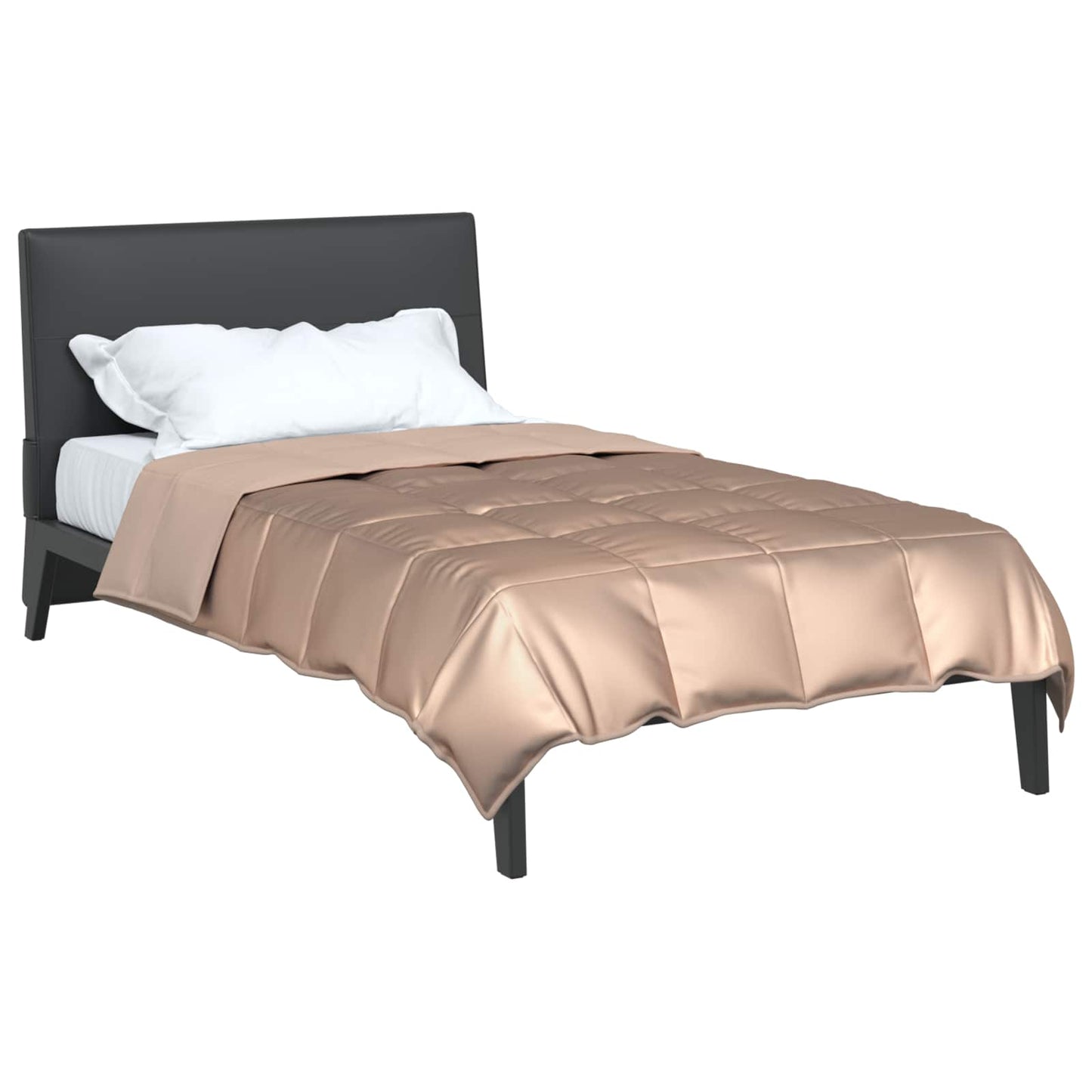 Full år dyne Gull 135 x 200 cm Sateng og mikrofiber