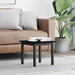 Kaffebord Svart Eik 40 x 40 x 36 cm Konstruert tre