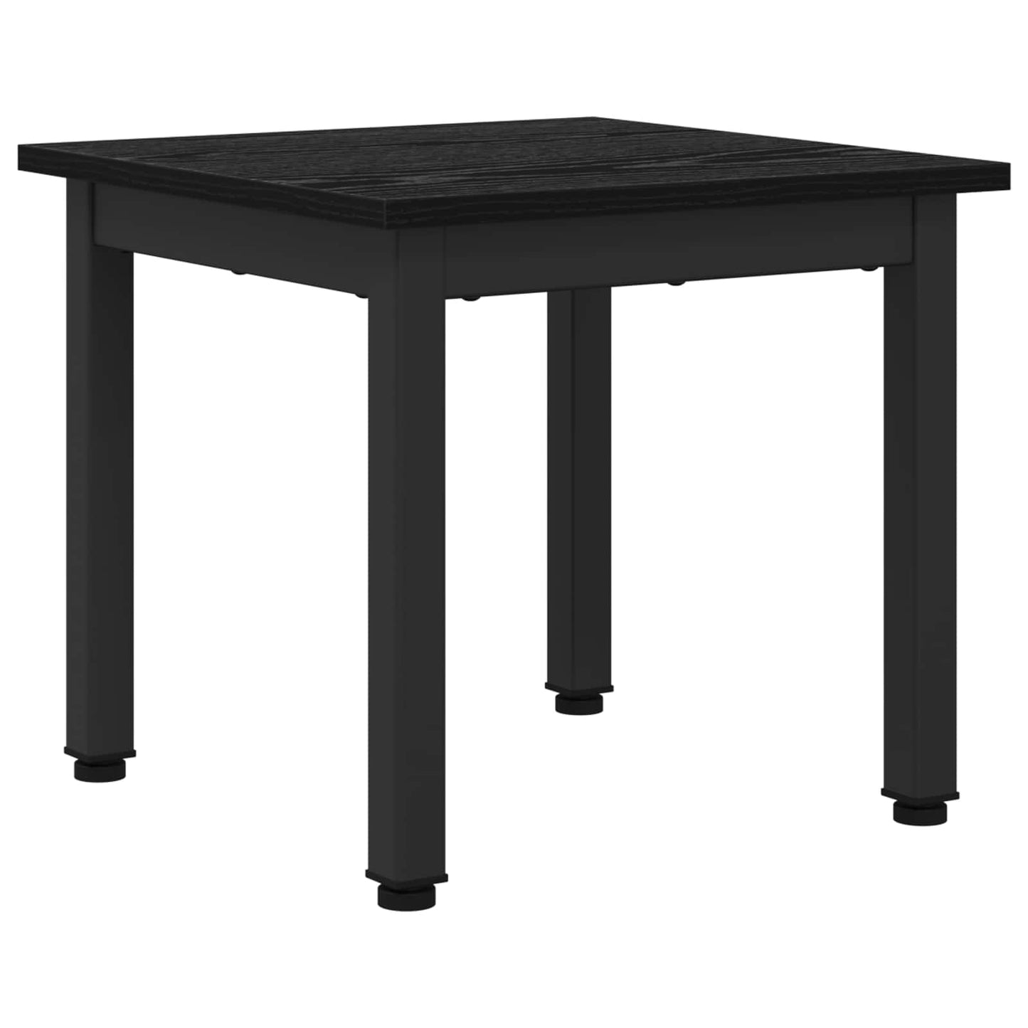Kaffebord Svart Eik 40 x 40 x 36 cm Konstruert tre