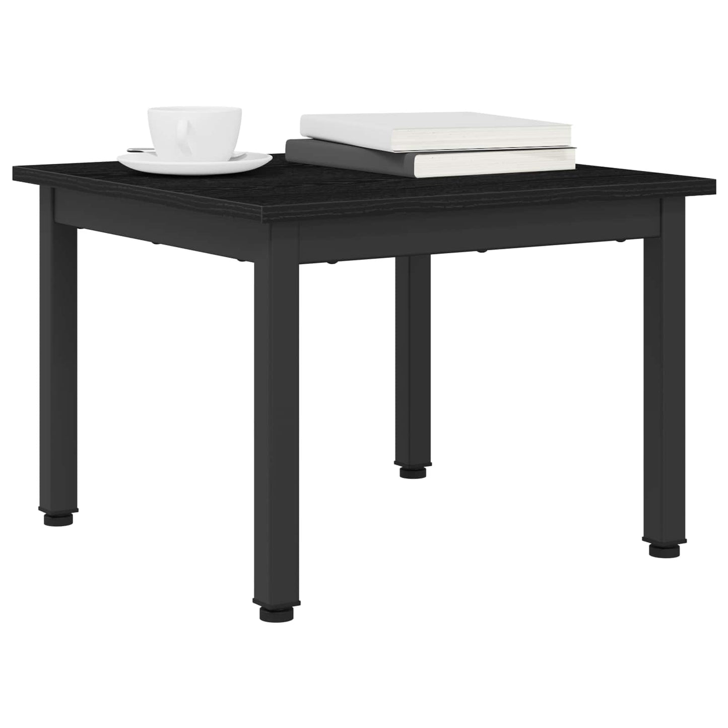 Kaffebord Svart Eik 50 x 50 x 36 cm Konstruert tre