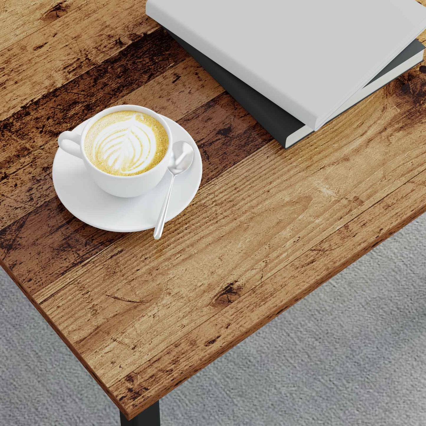 Kaffebord Gammelt tre 50 x 50 x 36 cm Konstruert tre