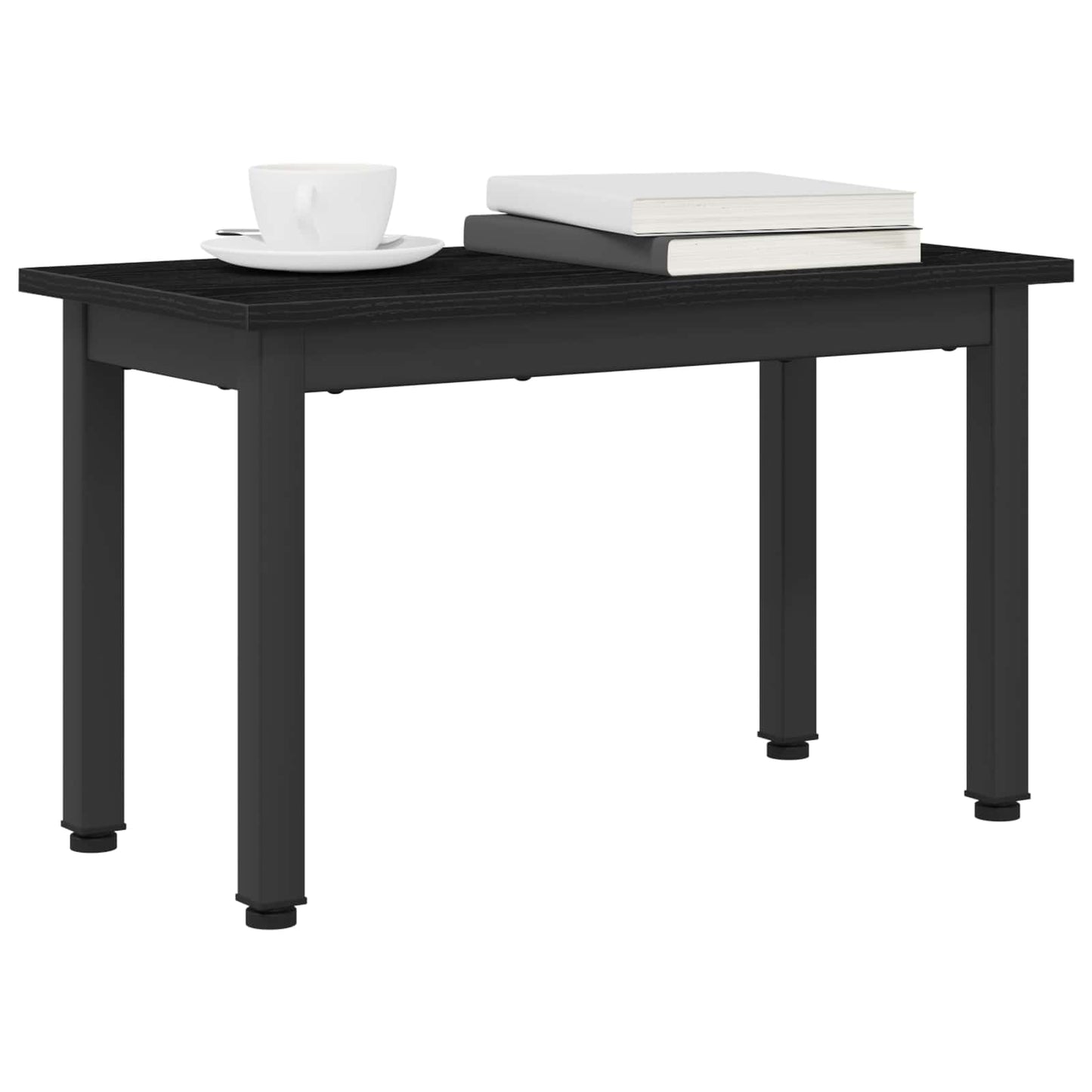 Kaffebord Svart Eik 60 x 30 x 36 cm Konstruert tre