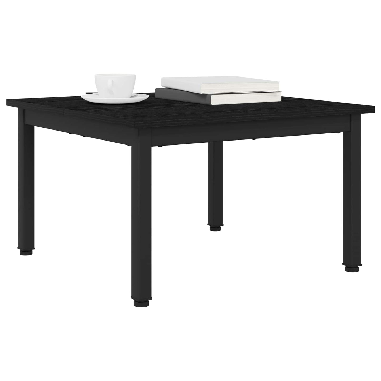 Kaffebord Svart Eik 60 x 60 x 36 cm Konstruert tre