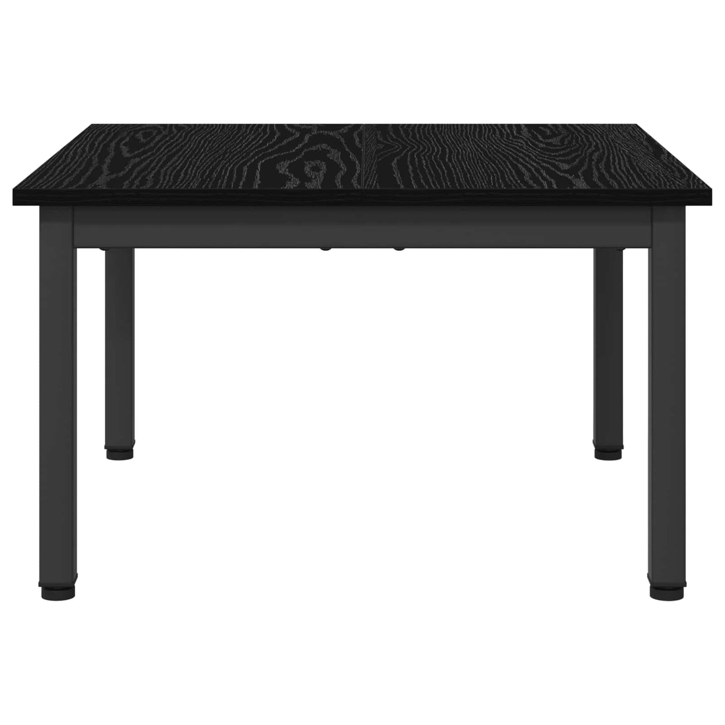 Kaffebord Svart Eik 60 x 60 x 36 cm Konstruert tre