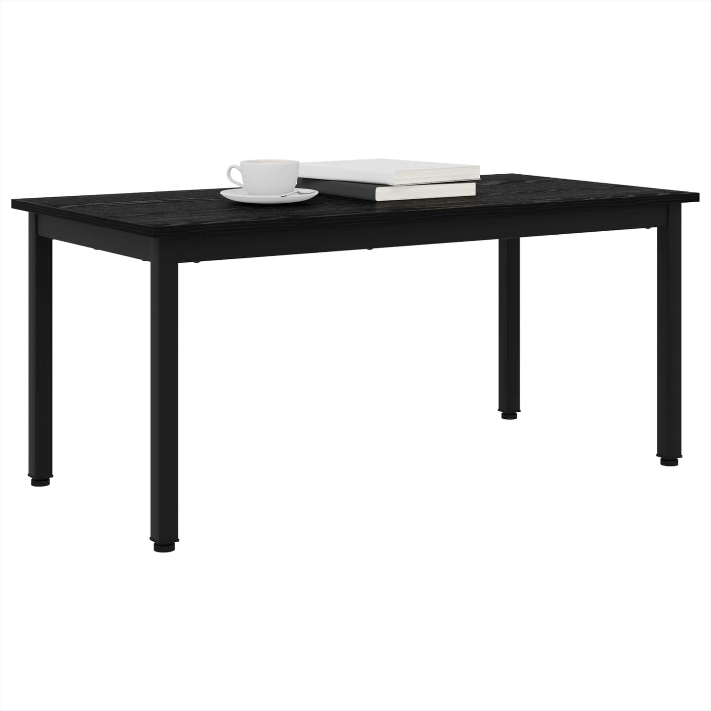 Kaffebord Svart Eik 100 x 50 x 45 cm Konstruert tre