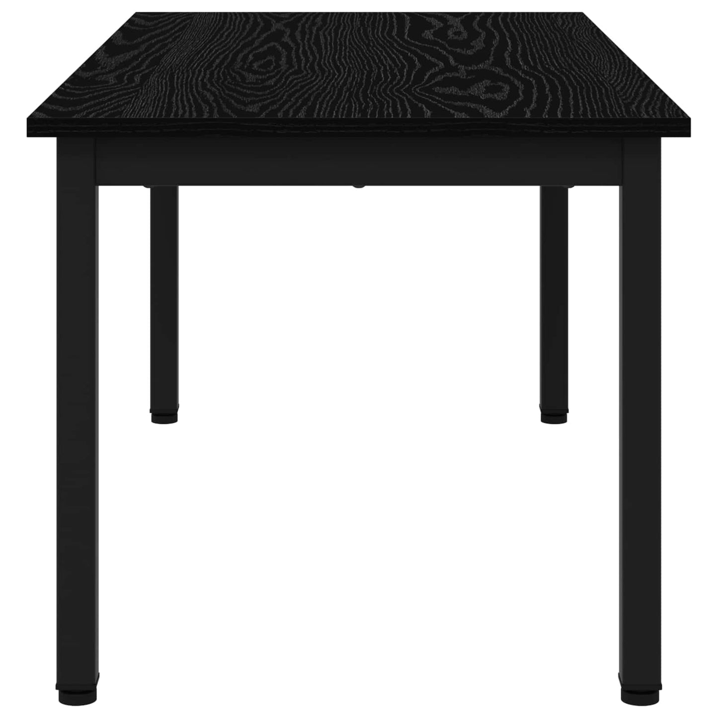 Kaffebord Svart Eik 100 x 50 x 45 cm Konstruert tre
