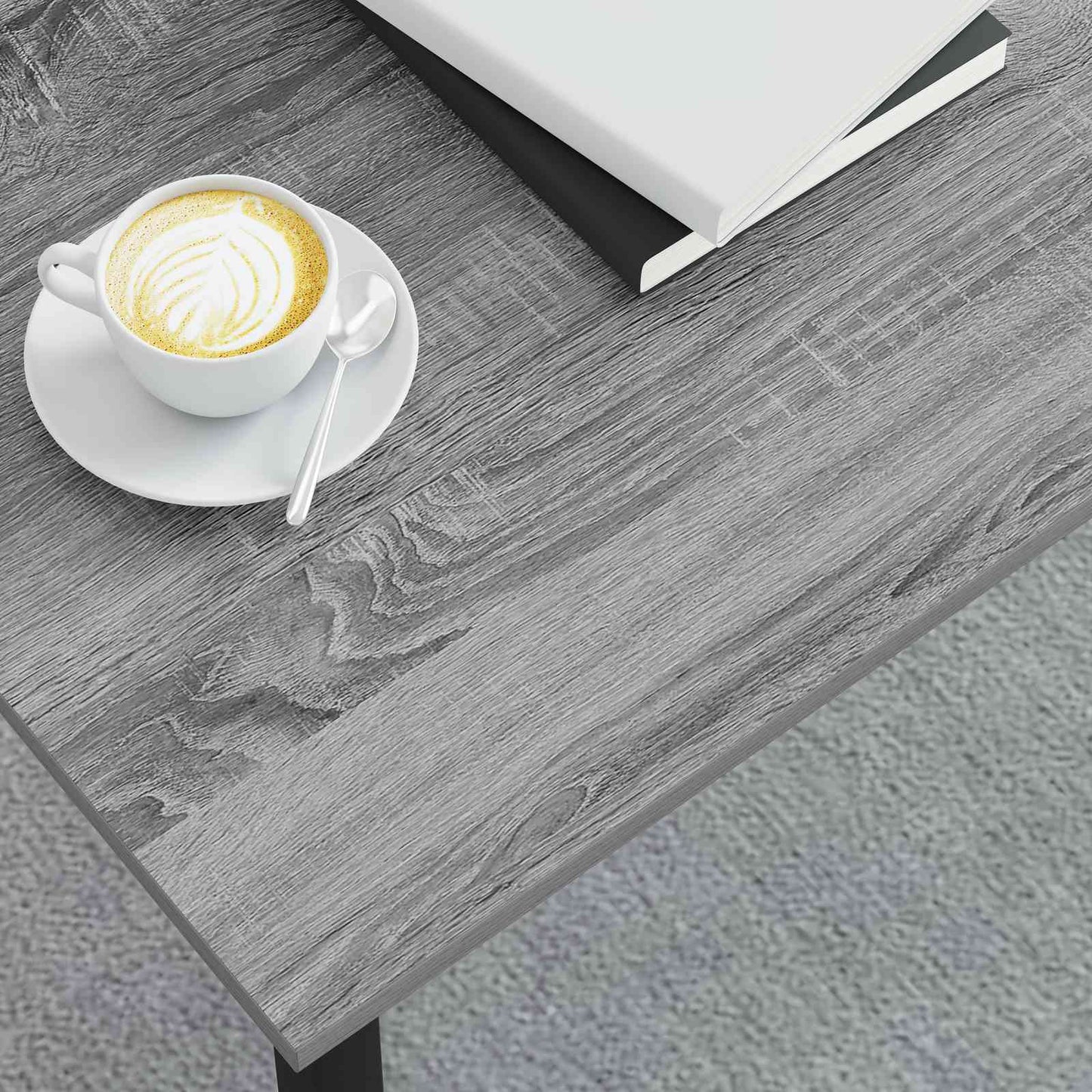 Kaffebord Grå Sonoma 100 x 50 x 45 cm Konstruert tre