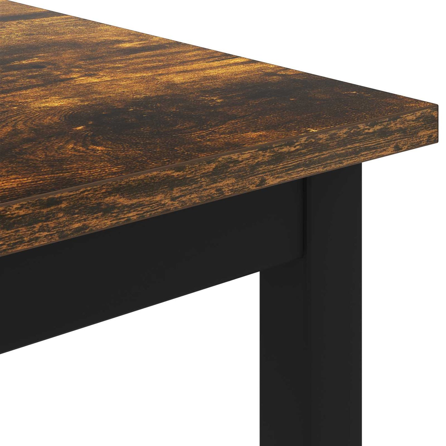 Kaffebord Røyk Eik 80 x 80 x 45 cm Konstruert tre