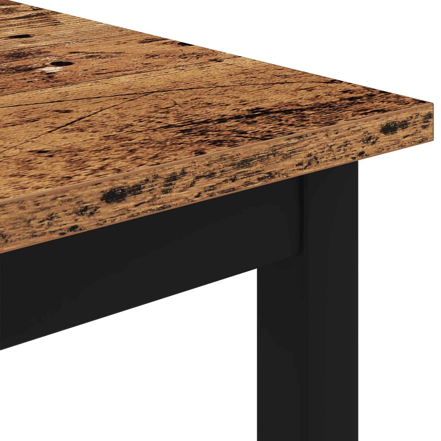 Kaffebord Gammelt tre 80 x 80 x 45 cm Konstruert tre
