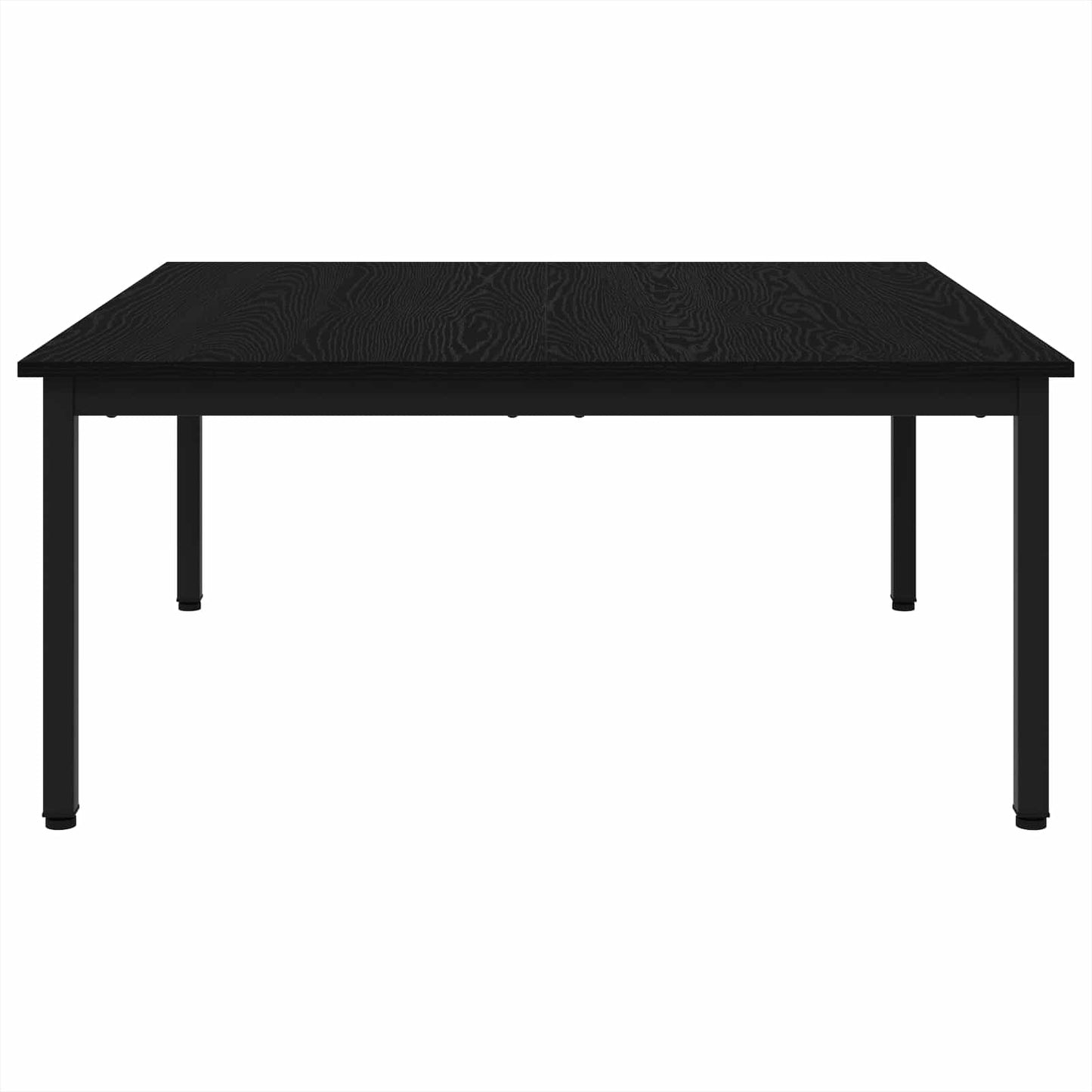 Kaffebord Svart Eik 100 x 100 x 45 cm Konstruert tre
