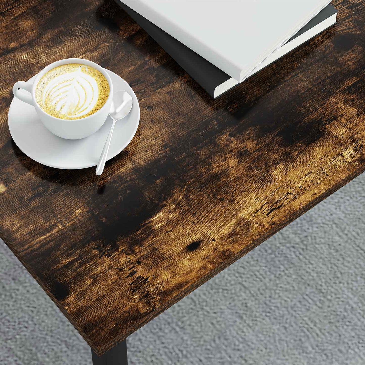 Kaffebord Røyk Eik 100 x 100 x 45 cm Konstruert tre