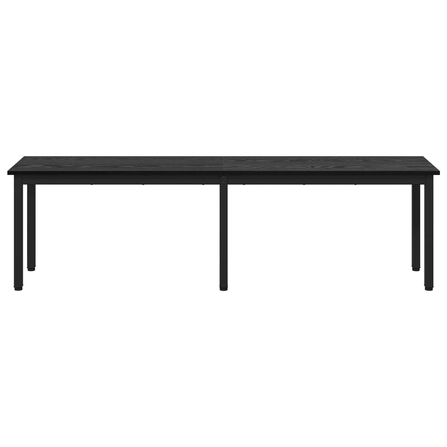 benk Svart Eik 160 x 35 x 45 cm Konstruert tre