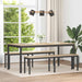 benk Sonoma 160 x 35 x 45 cm Konstruert tre