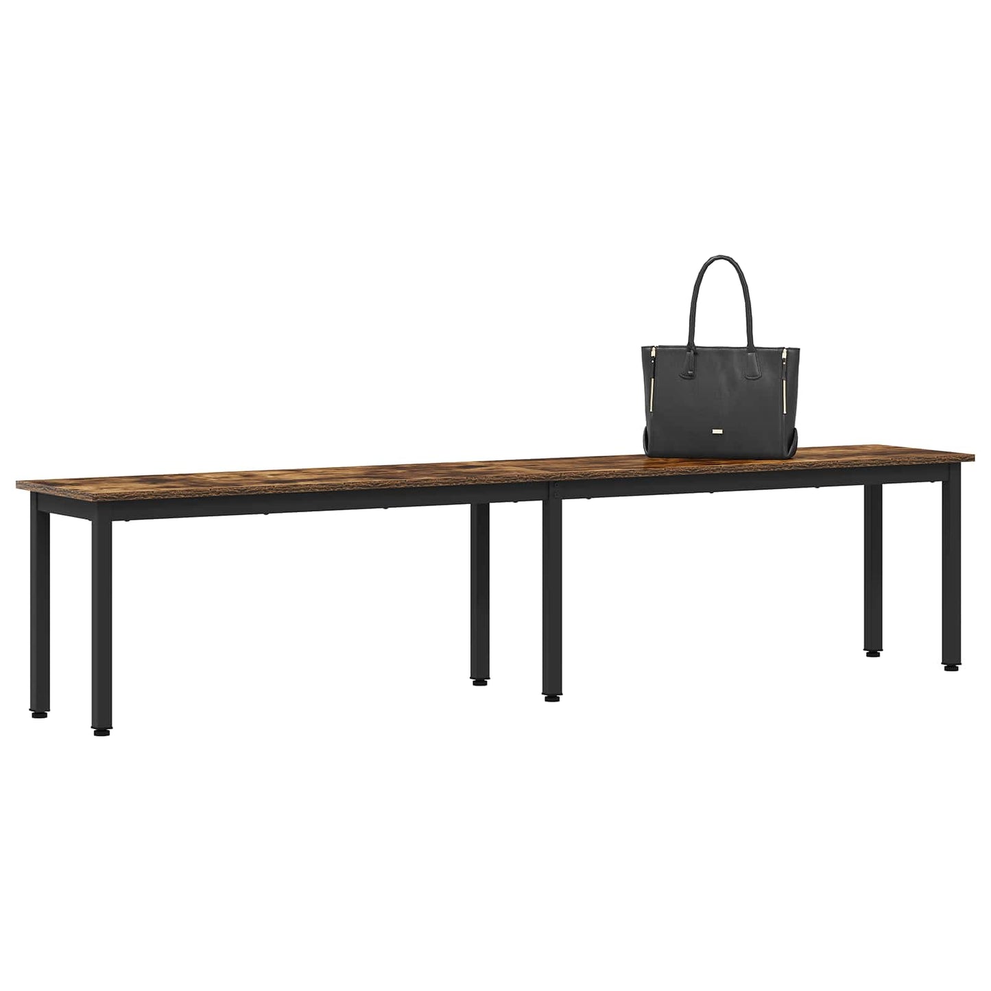 benk Røyk Eik 200 x 35 x 45 cm Konstruert tre