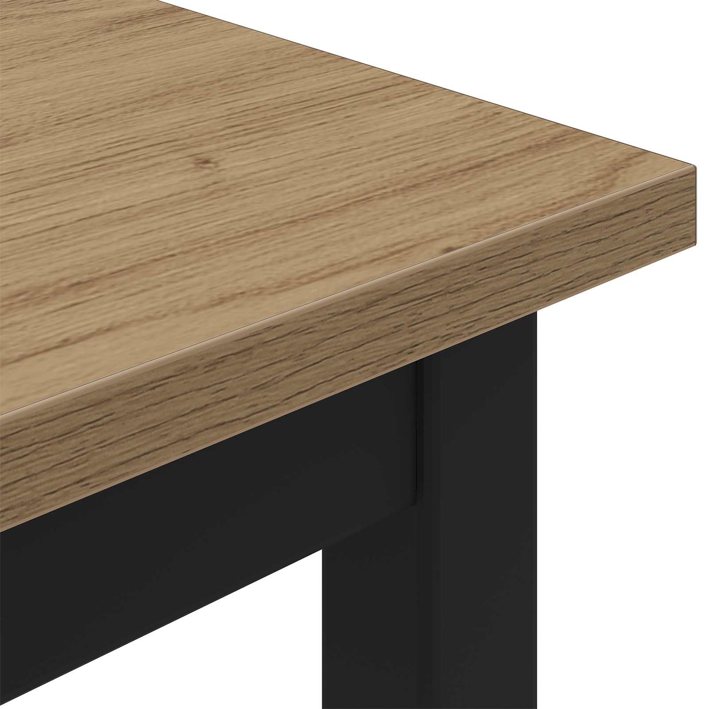 benk Kunstnerisk Eik 200 x 35 x 45 cm Konstruert tre
