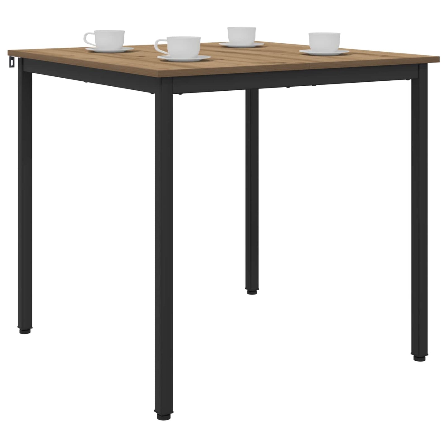 Spisebord 80 x 80 x 75 cm Konstruert tre Artisan eik Torget