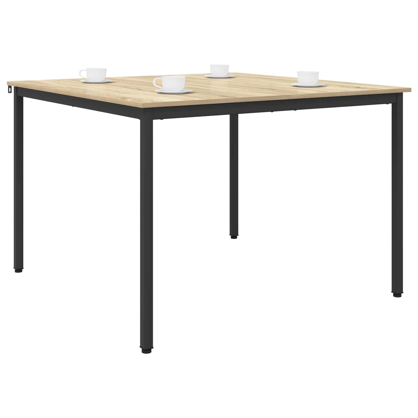 Spisebord 110 x 110 x 75 cm METALL