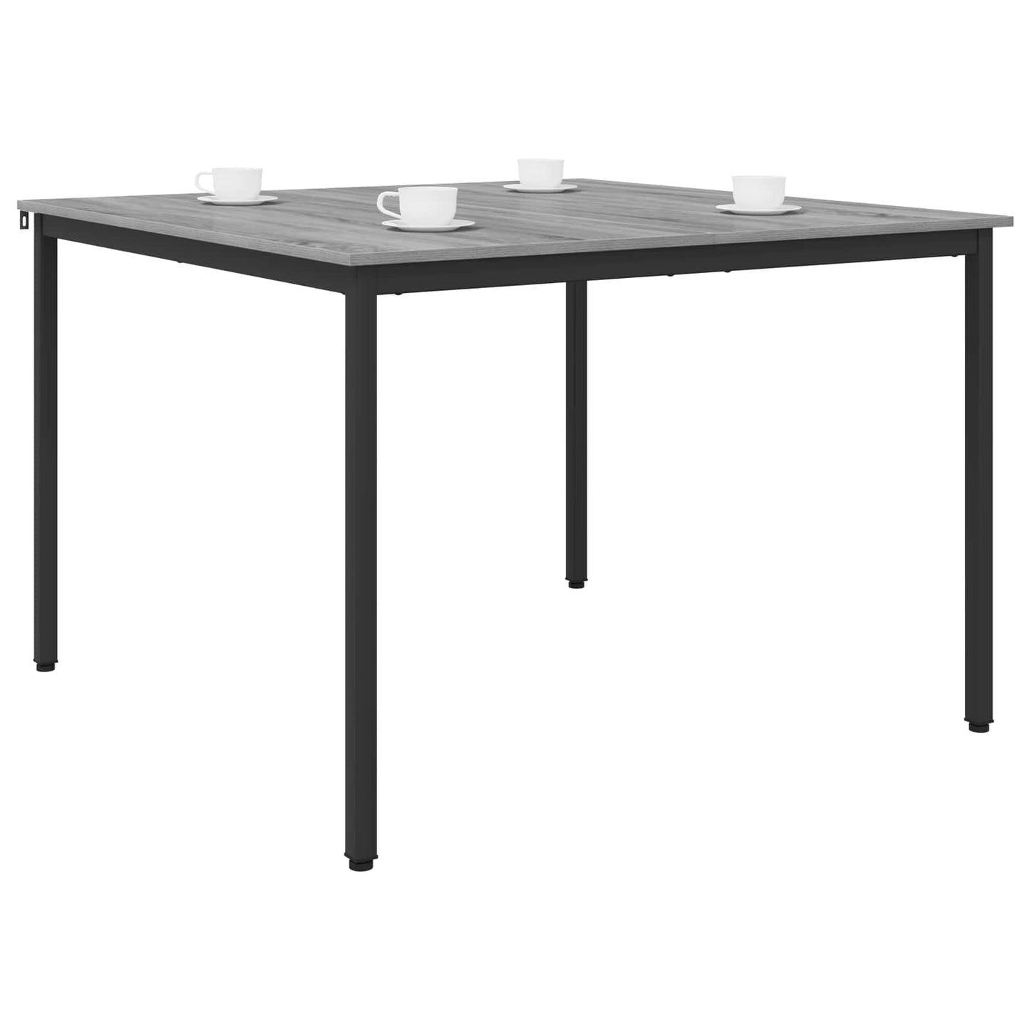 Spisebord 110 x 110 x 75 cm METALL