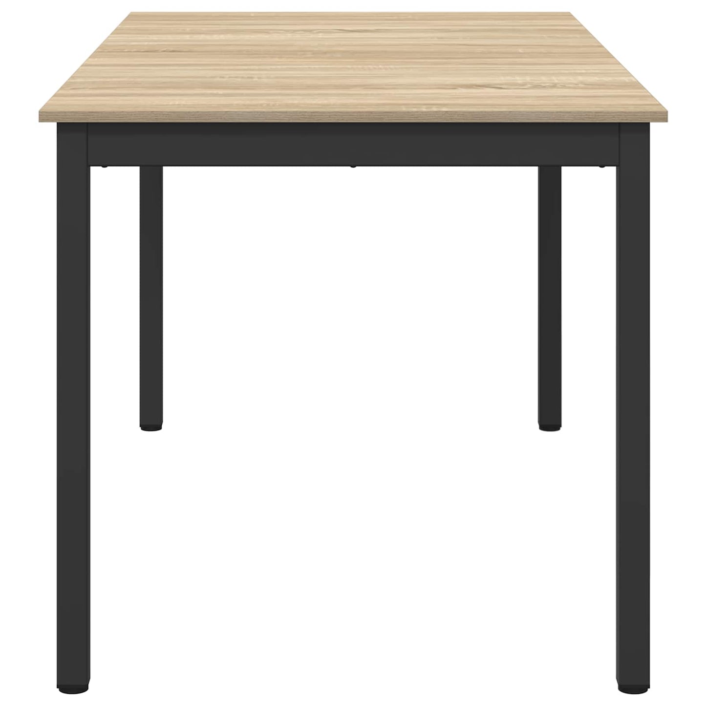 Spisebord 140 x 80 x 75 cm METALL