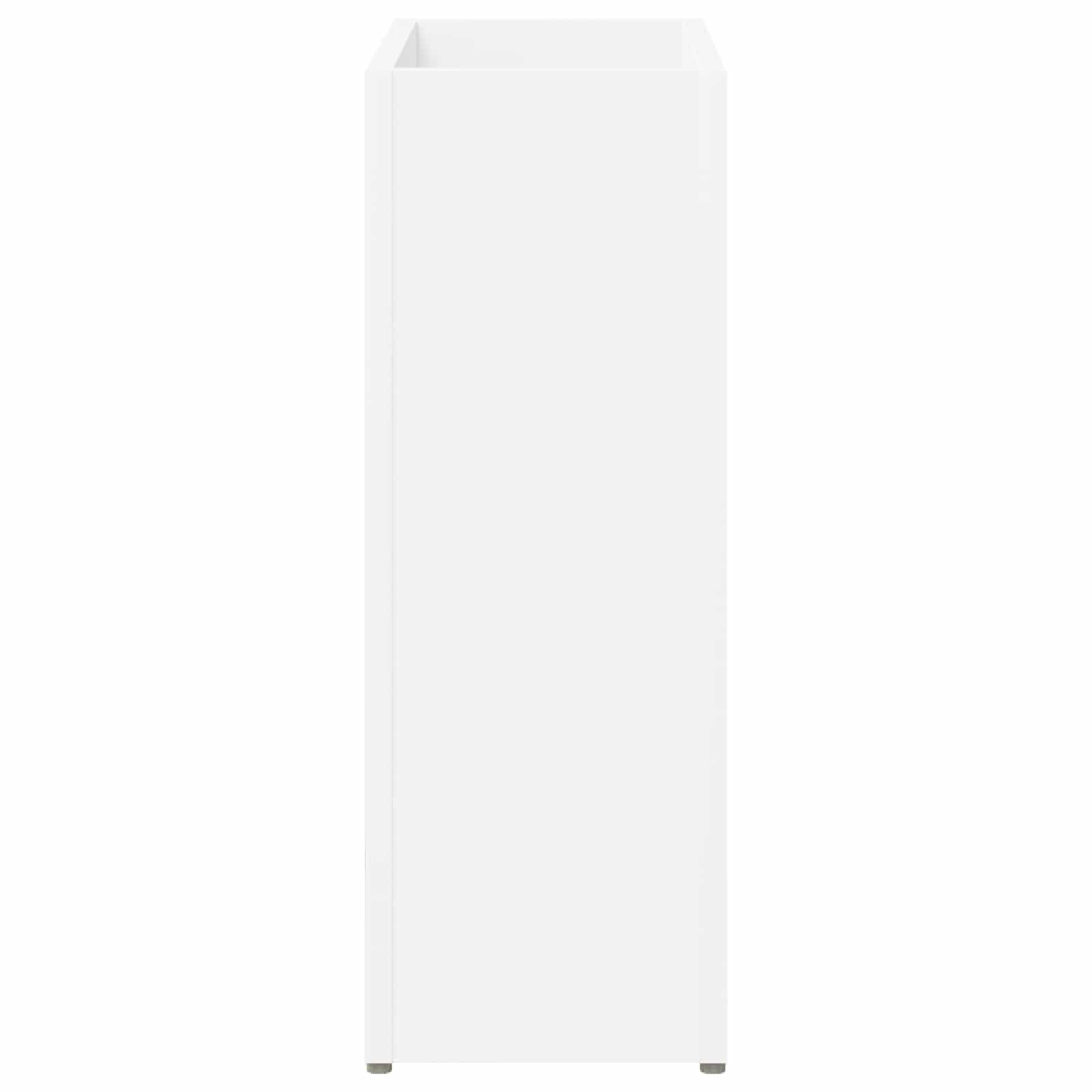 Parasollstativ Hvit 40 x 20 x 55,5 cm Konstruert tre vidaXL