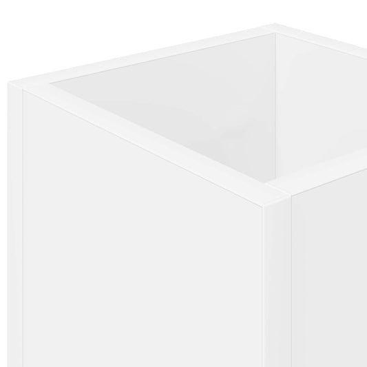 Parasollstativ Hvit 20 x 20 x 55,5 cm Konstruert tre vidaXL