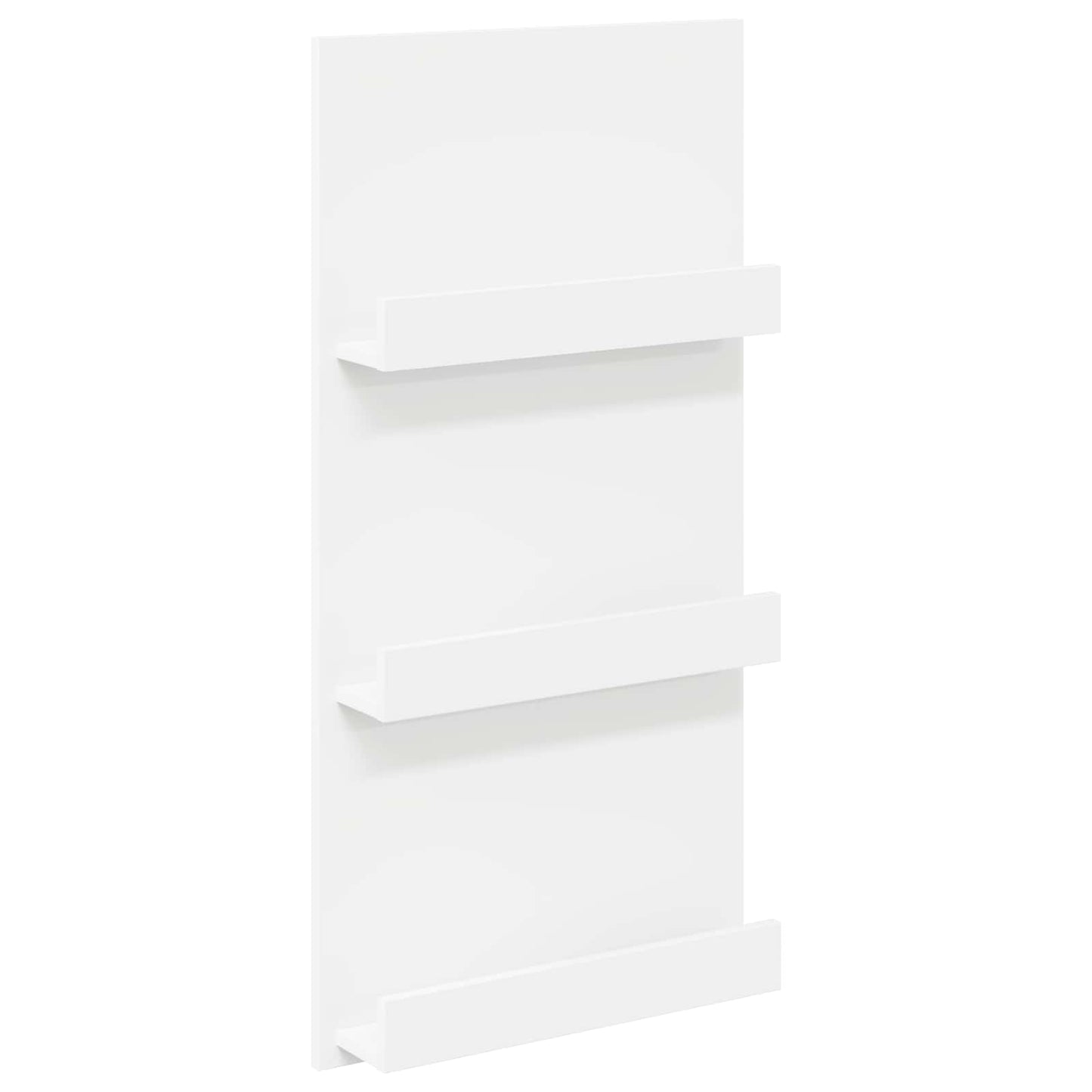 Magasinreol med hylle Hvit 51 x 11 x 102 cm Konstruert tre vidaXL