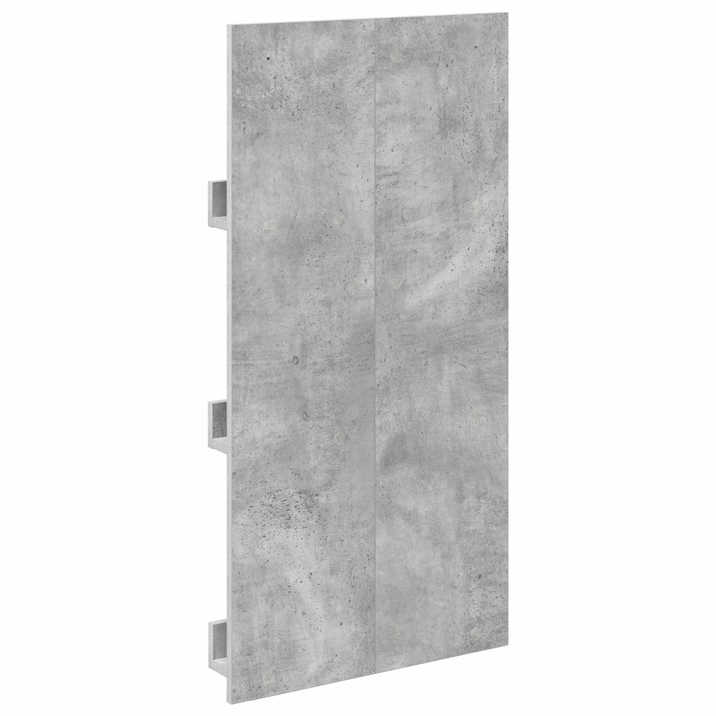Magasinreol med hylle Betonggrå 51 x 11 x 102 cm Konstruert tre