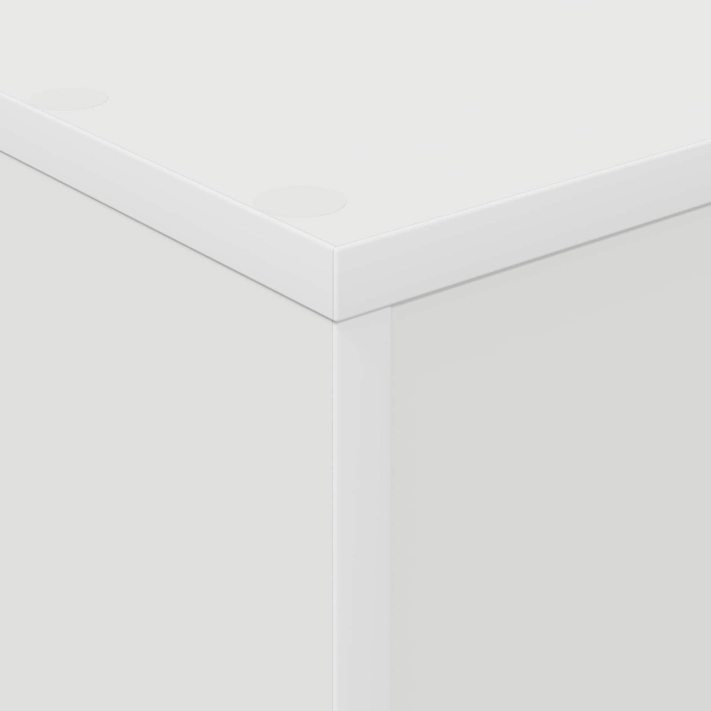 Magasinreol med hylle Hvit 70 x 41 x 96 cm Konstruert tre vidaXL