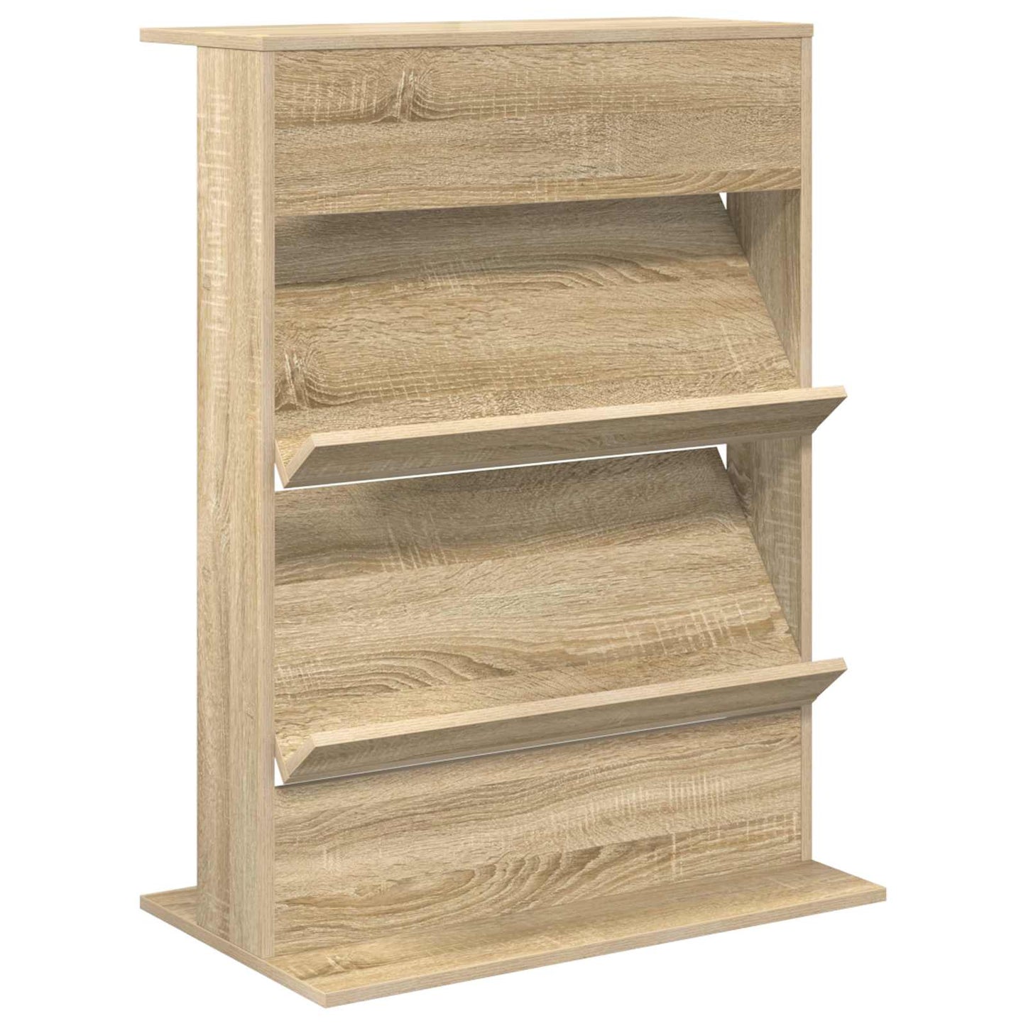 Magasinreol med hylle Sonoma eik 70 x 41 x 96 cm Konstruert tre