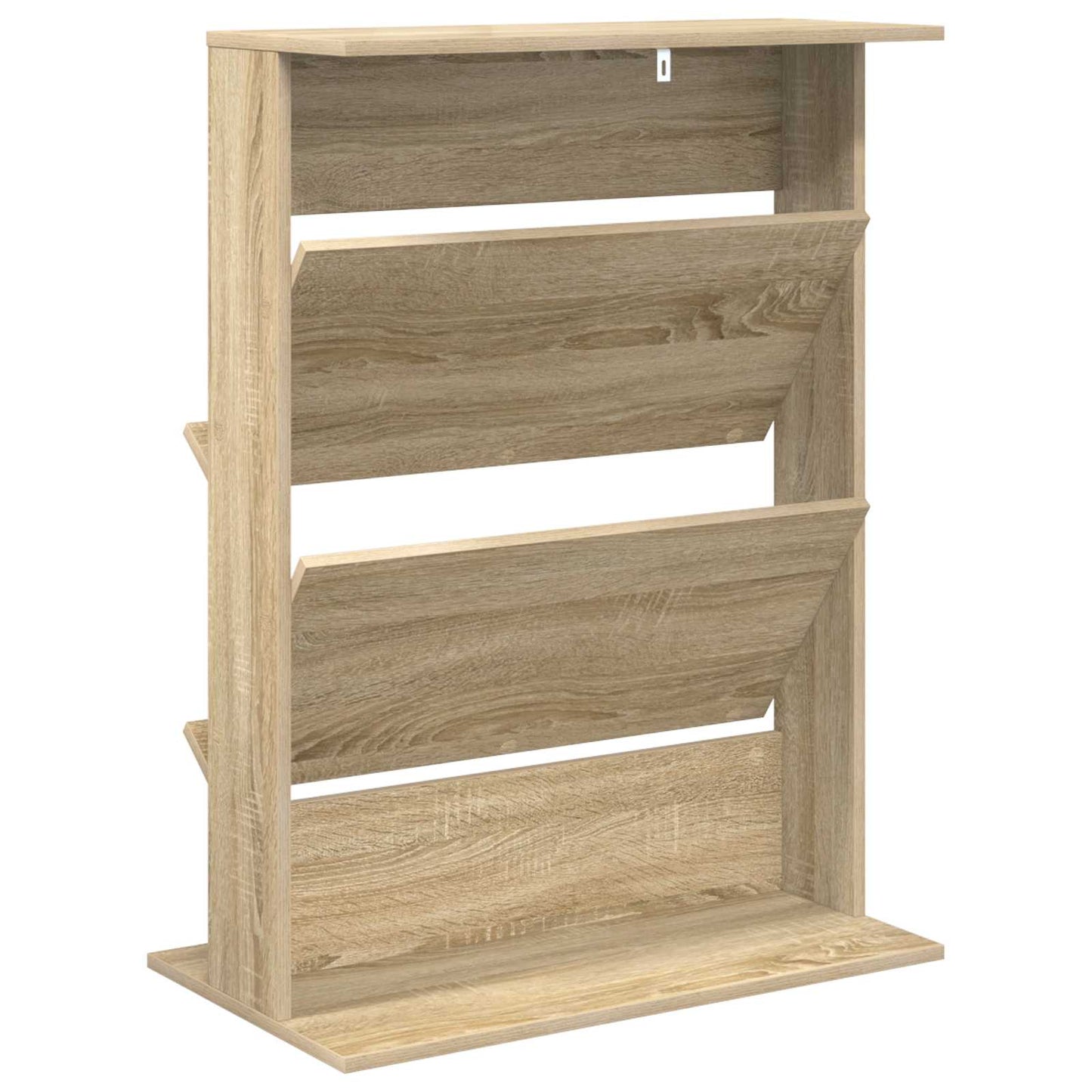Magasinreol med hylle Sonoma eik 70 x 41 x 96 cm Konstruert tre