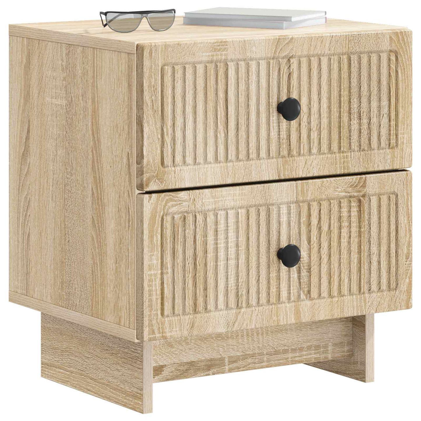 Nattbordskap Sonoma eik 43 x 34,5 x 47,5 cm Konstruert tre