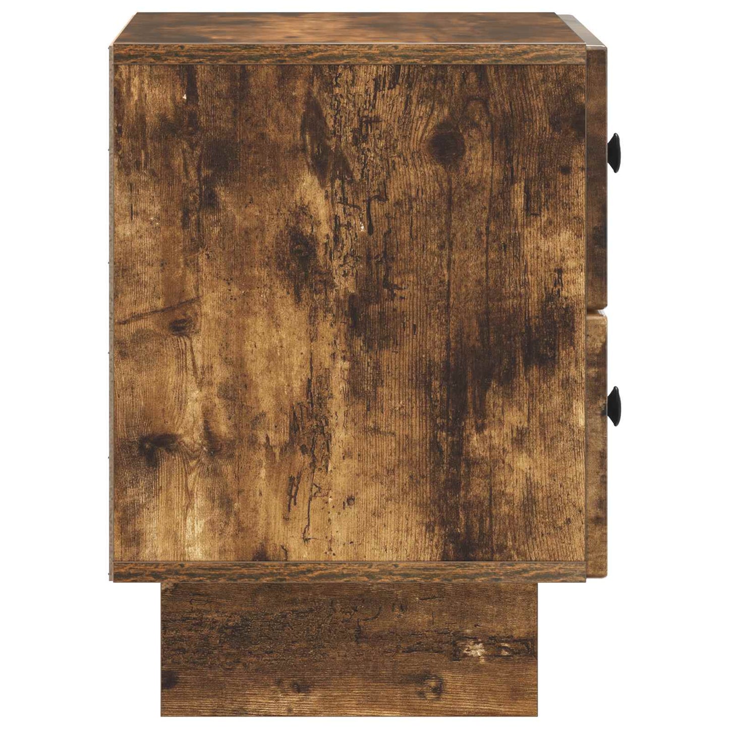 Nattbordskap 2 pcs Røkt Eik 43 x 34,5 x 47,5 cm Konstruert tre
