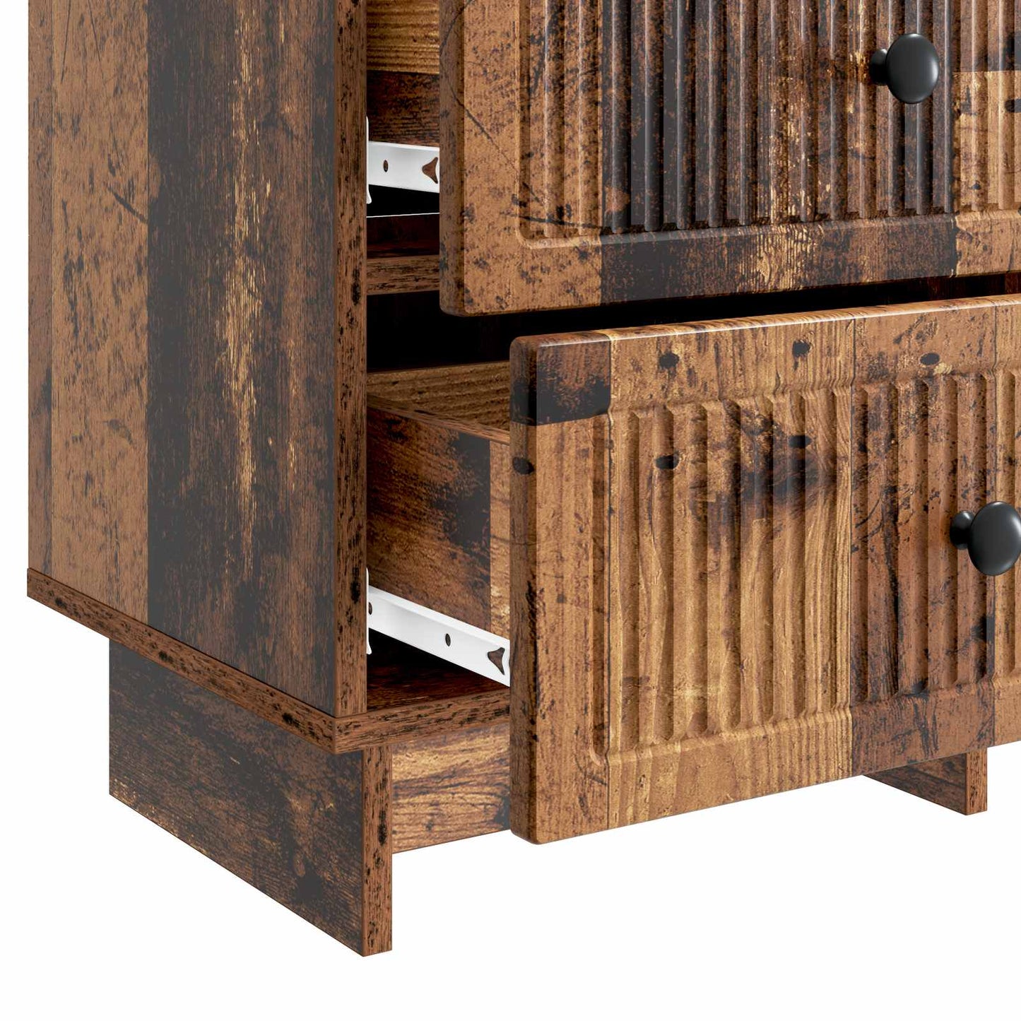 Nattbordskap Gammelt tre 43 x 34,5 x 47,5 cm Konstruert tre