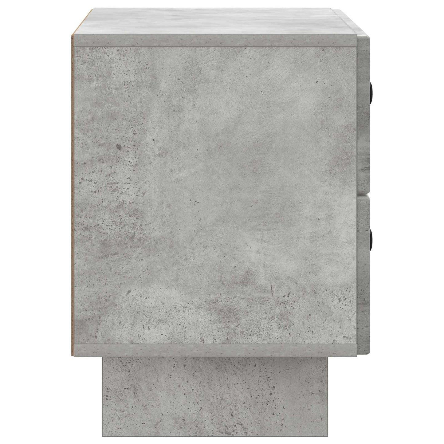 Nattbordskap Betonggrå 62 x 34,5 x 47,5 cm Konstruert tre
