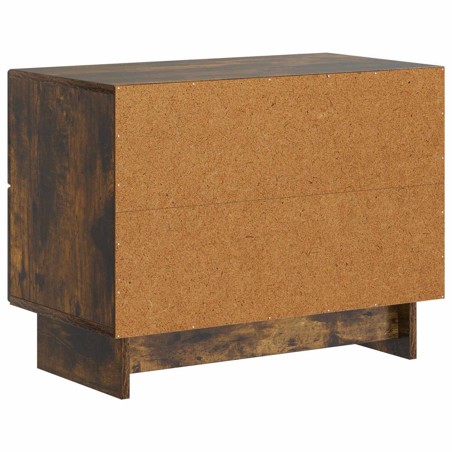 Nattbordskap Røkt Eik 62 x 34,5 x 47,5 cm Konstruert tre