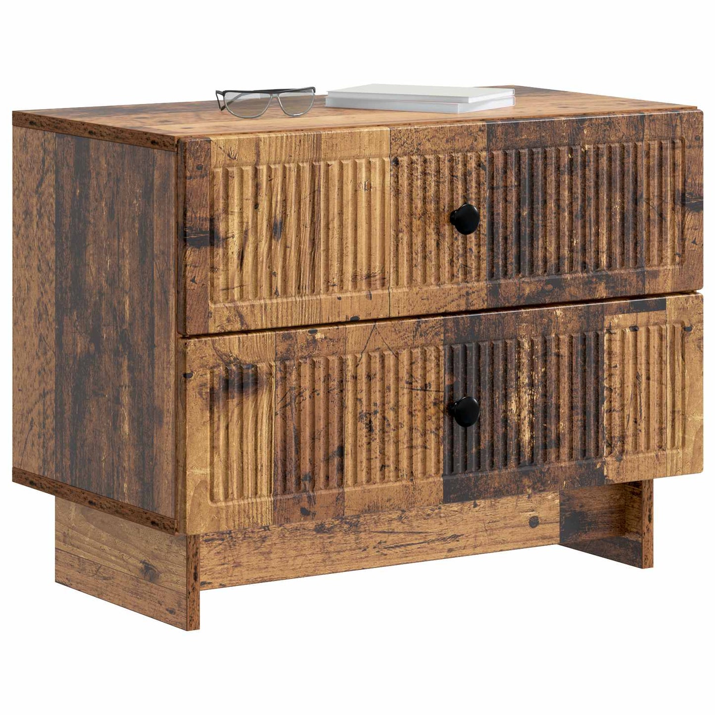 Nattbordskap Gammelt tre 62 x 34,5 x 47,5 cm Konstruert tre