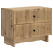 Nattbordskap Artisan eik 62 x 34,5 x 47,5 cm Konstruert tre