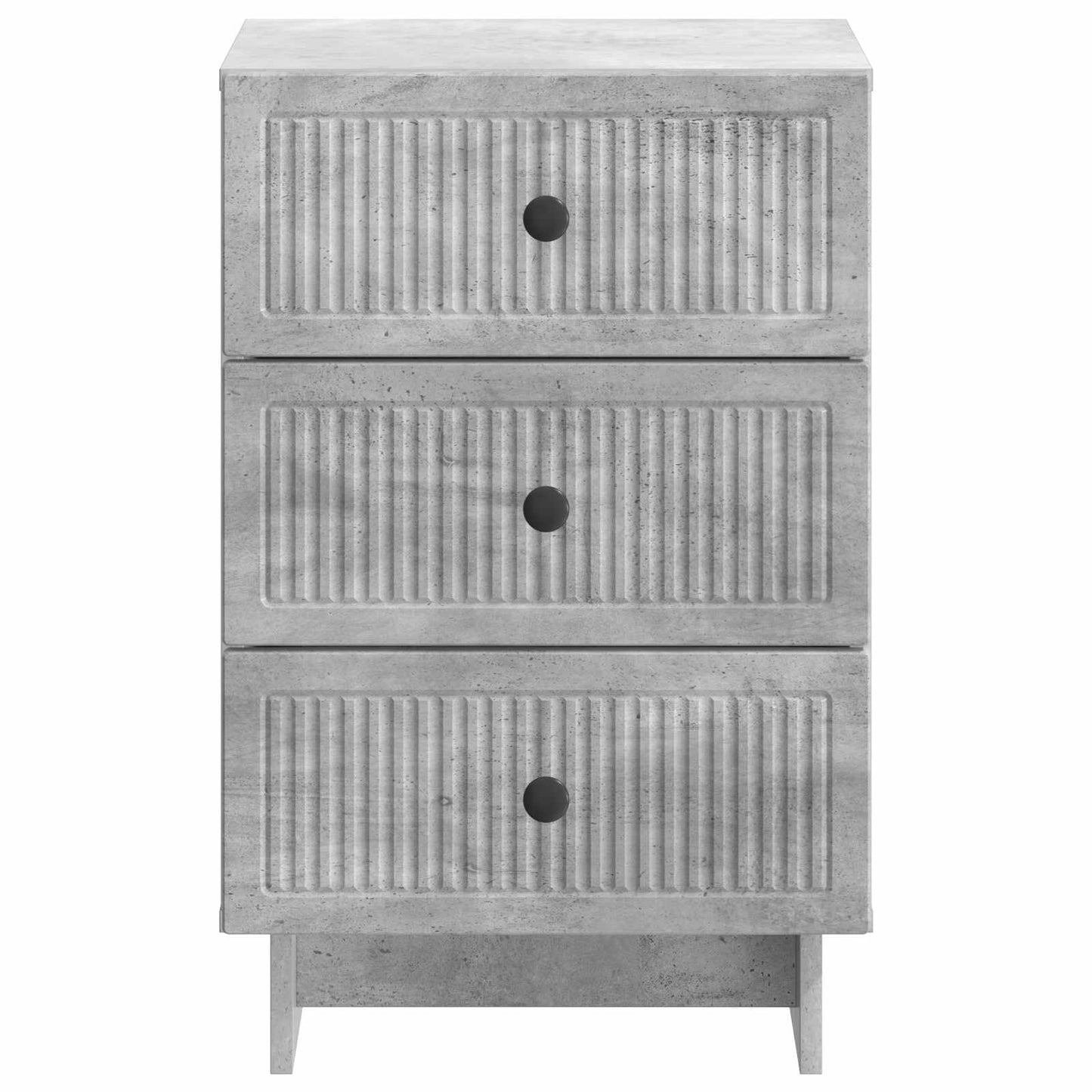 Nattbordskap Betonggrå 43 x 41 x 66,5 cm Konstruert tre