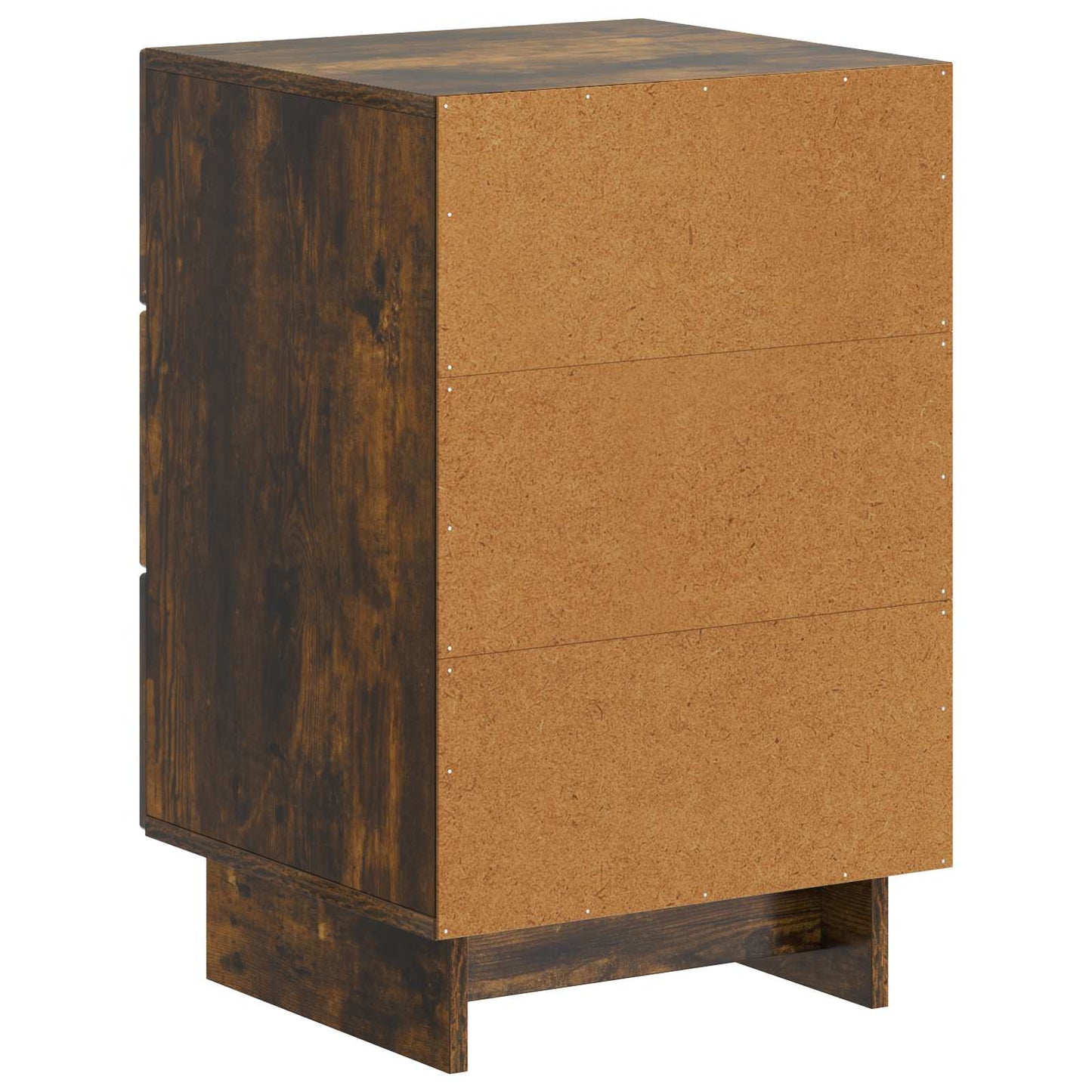 Nattbordskap Røkt Eik 43 x 41 x 66,5 cm Konstruert tre