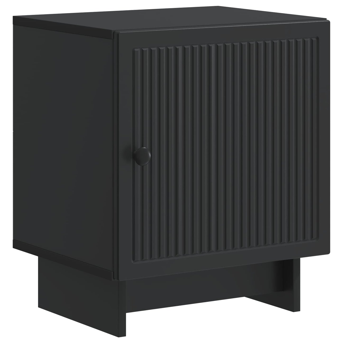 Nattbordskap Svart 43 x 34,5 x 50 cm Konstruert tre