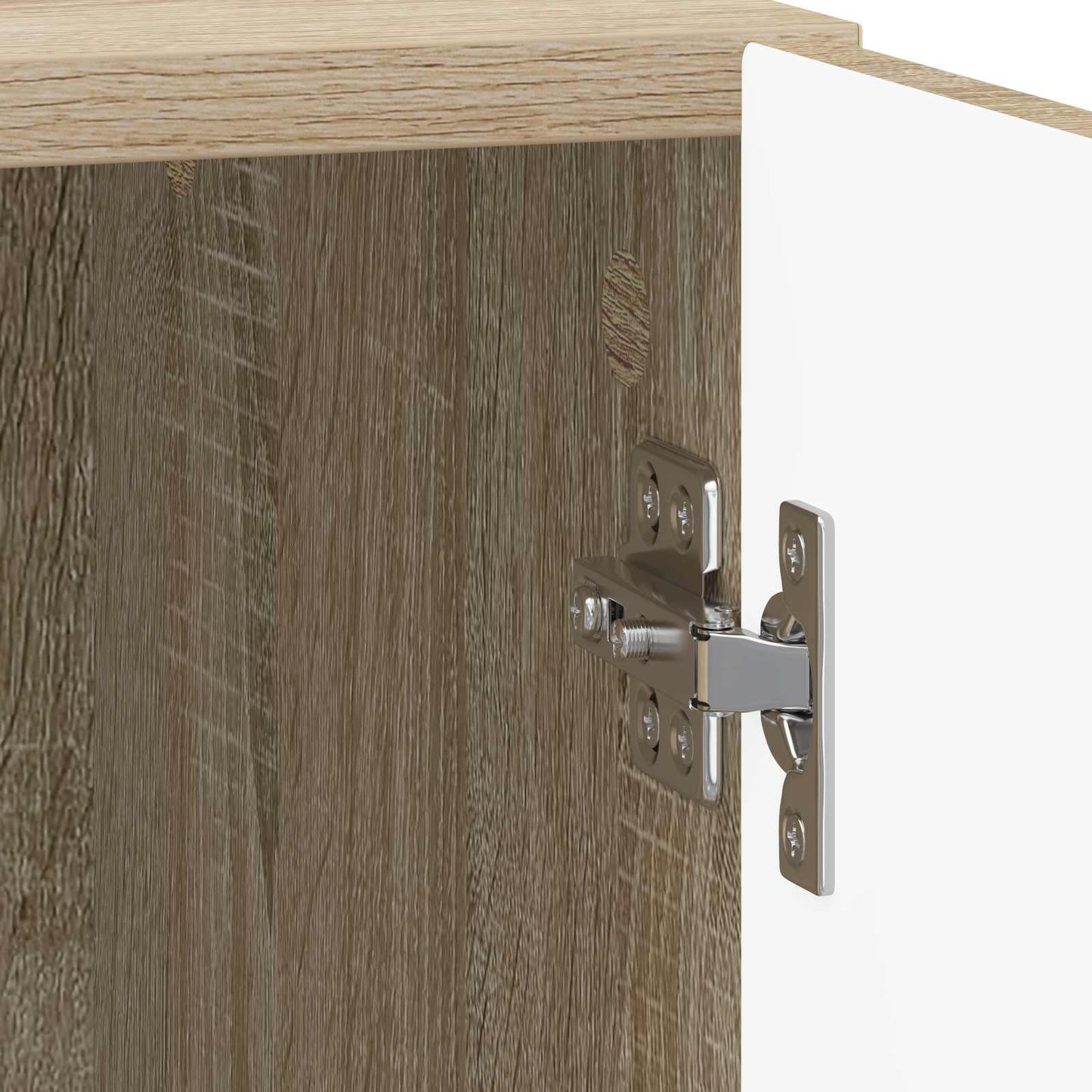 Nattbordskap Sonoma eik 43 x 34,5 x 50 cm Konstruert tre