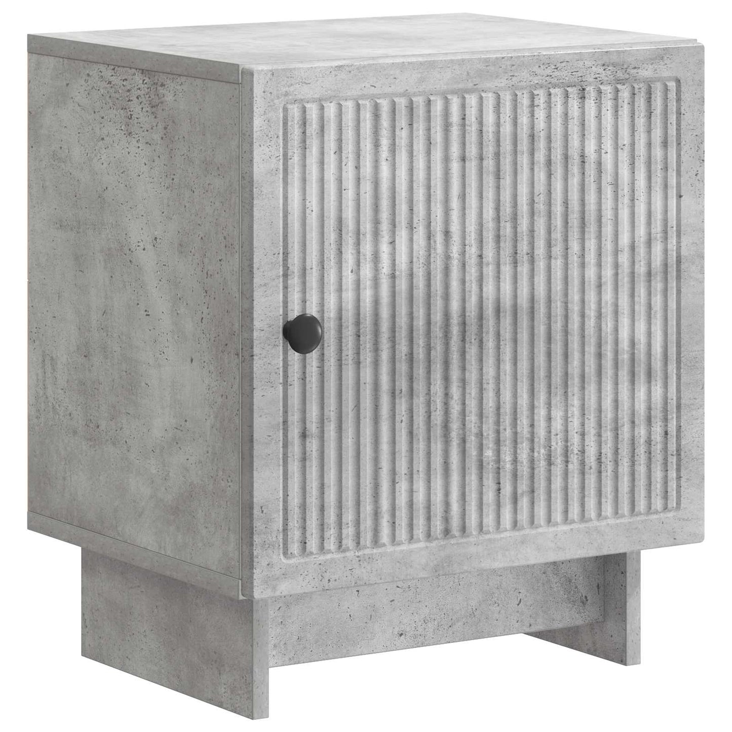 Nattbordskap 2 pcs Betonggrå 43 x 34,5 x 50 cm Konstruert tre