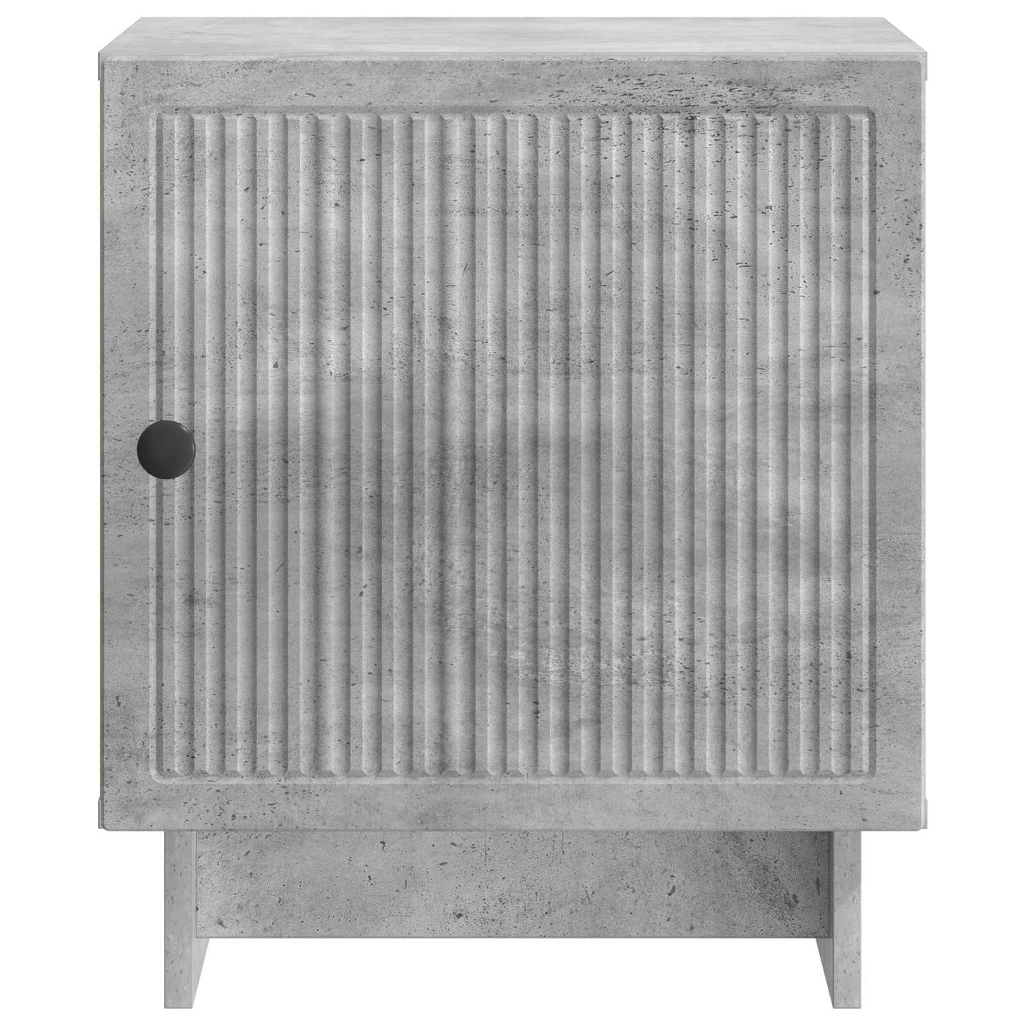 Nattbordskap 2 pcs Betonggrå 43 x 34,5 x 50 cm Konstruert tre