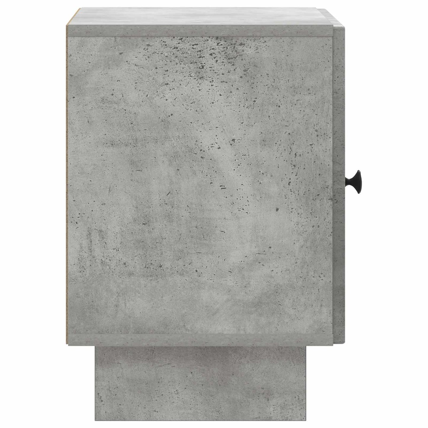 Nattbordskap 2 pcs Betonggrå 43 x 34,5 x 50 cm Konstruert tre