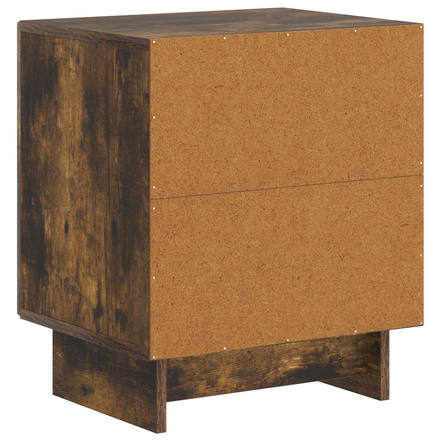 Nattbordskap Røkt Eik 43 x 34,5 x 50 cm Konstruert tre