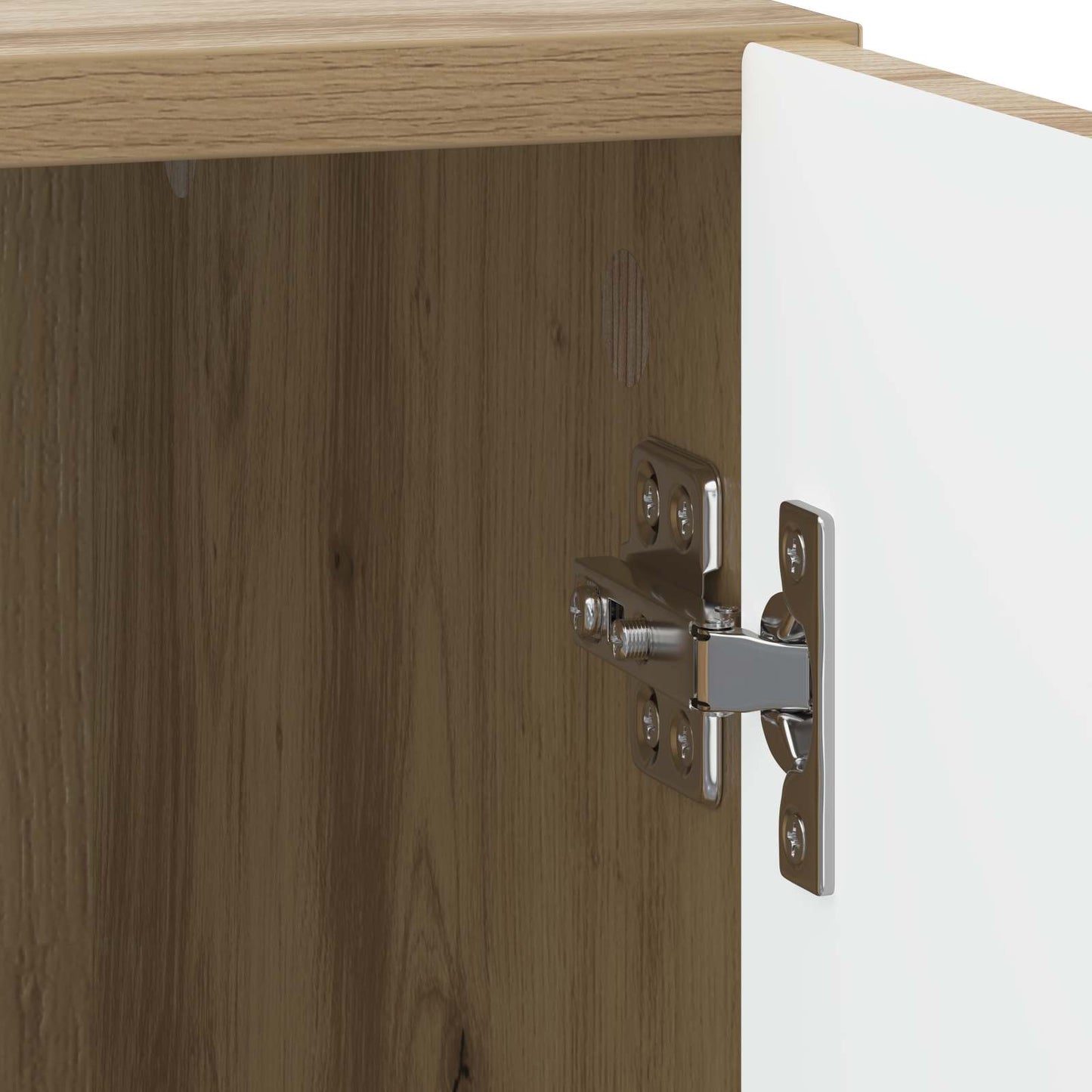 Nattbordskap Artisan eik 43 x 34,5 x 50 cm Konstruert tre