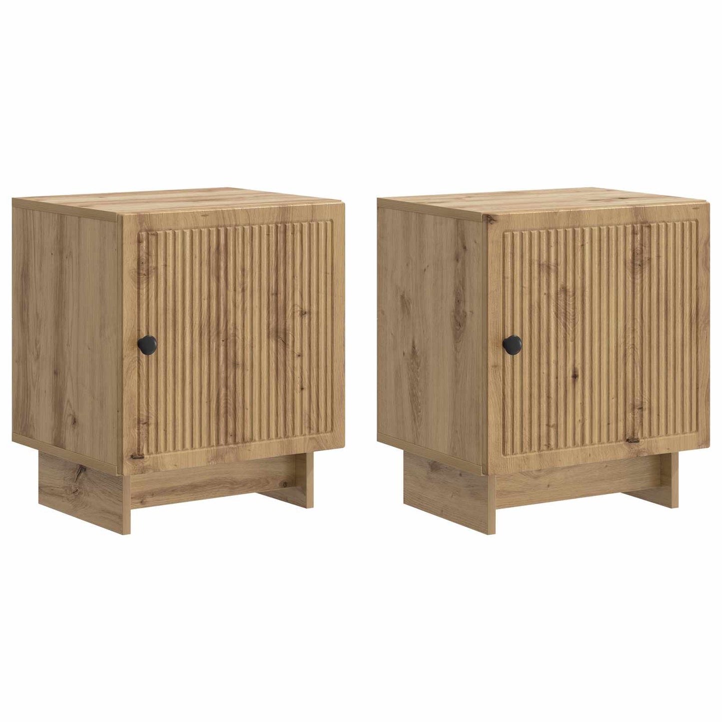 Nattbordskap 2 stk. Artisan eik 43 x 34,5 x 50 cm